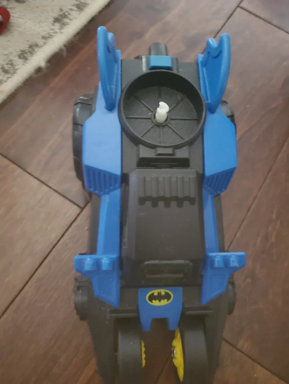 Motorized Batmobile Vehicke Batman Blue and Black Batmobile Imaginext Fisher Pri